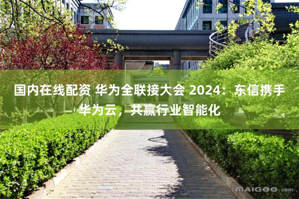 国内在线配资 华为全联接大会 2024：东信携手华为云，共赢行业智能化